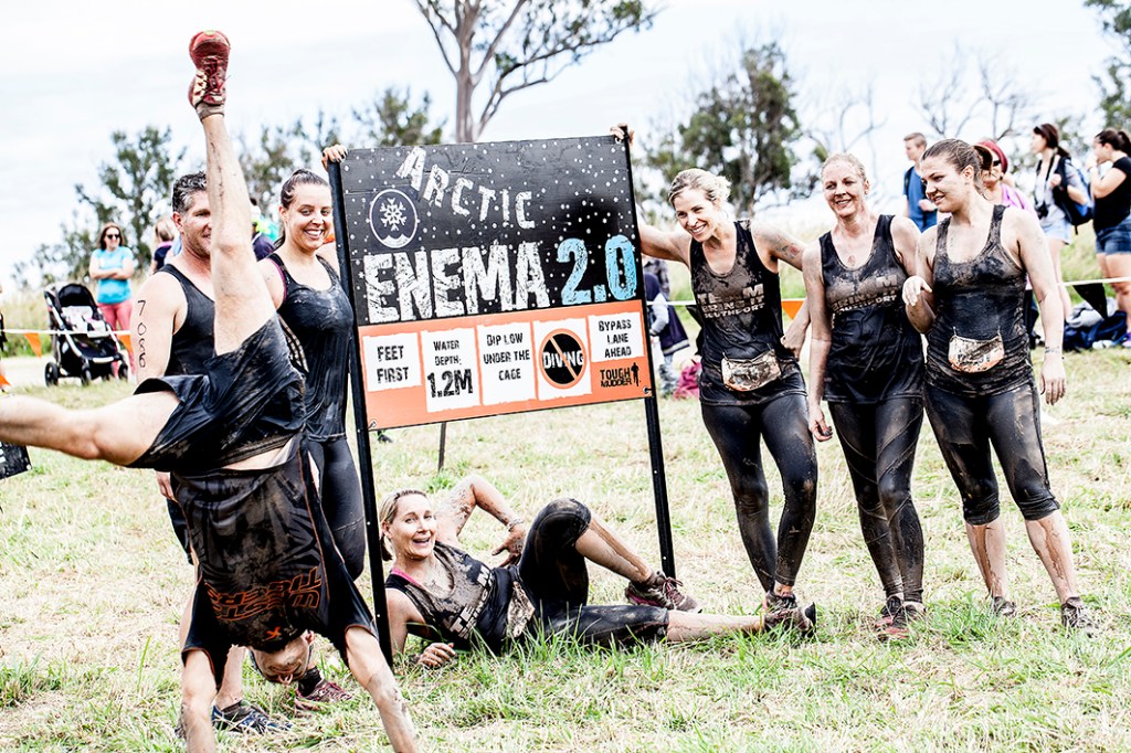 A handstand for Kate and Lily